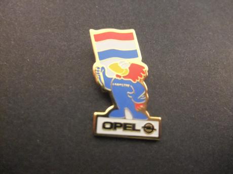WK Frankrijk 1998 mascotte sponsor Opel
